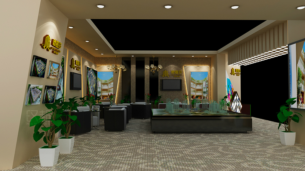 歐蓓莎展臺(tái)設(shè)計(jì)C